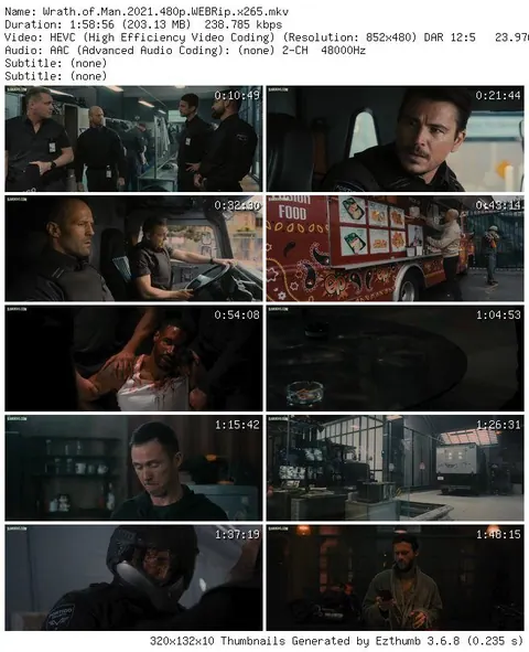 Wrath of Man (2021) screenshot
