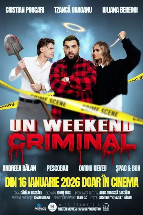 Un weekend criminal (2026) – Romanian poster