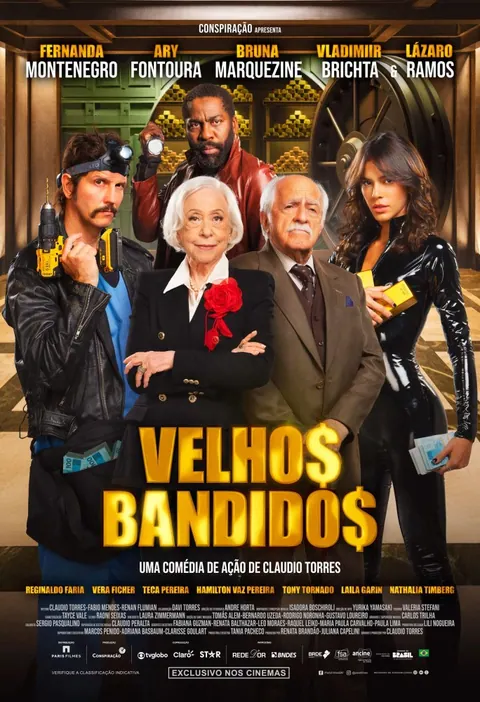 Velhos Bandidos (2026) – Portuguese poster
