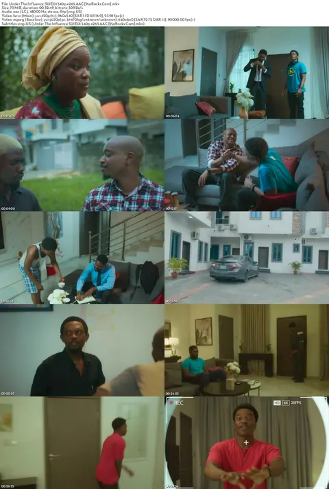 Under The Influence Season 1 (Complete) screenshot