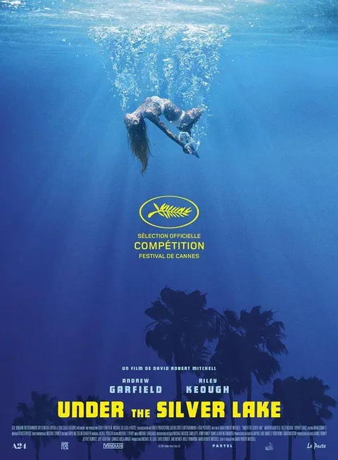 Under the Silver Lake (2018) poster