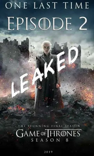 Game Of Thrones Season 8 Episode 2
