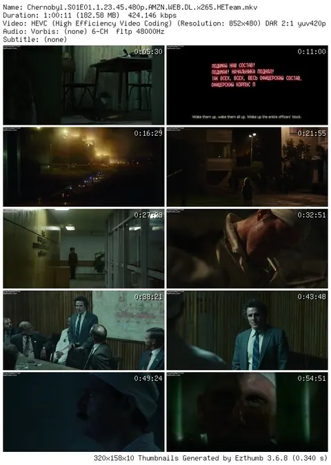 Chernobyl Season 1 Episode 1 – 5 (Complete) screenshot