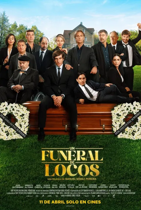 Un Funeral De Locos (2025) – Spanish poster