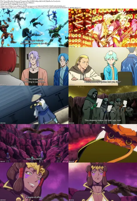 Yoroi-Shinden Samurai Troopers Season 1 Part II (Episode 11 Added) (Anime) screenshot