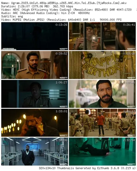 Ugram (2023) – Bollywood Movie screenshot